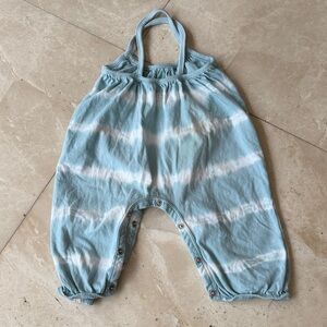 Charming Tie-Dye Baby Romper